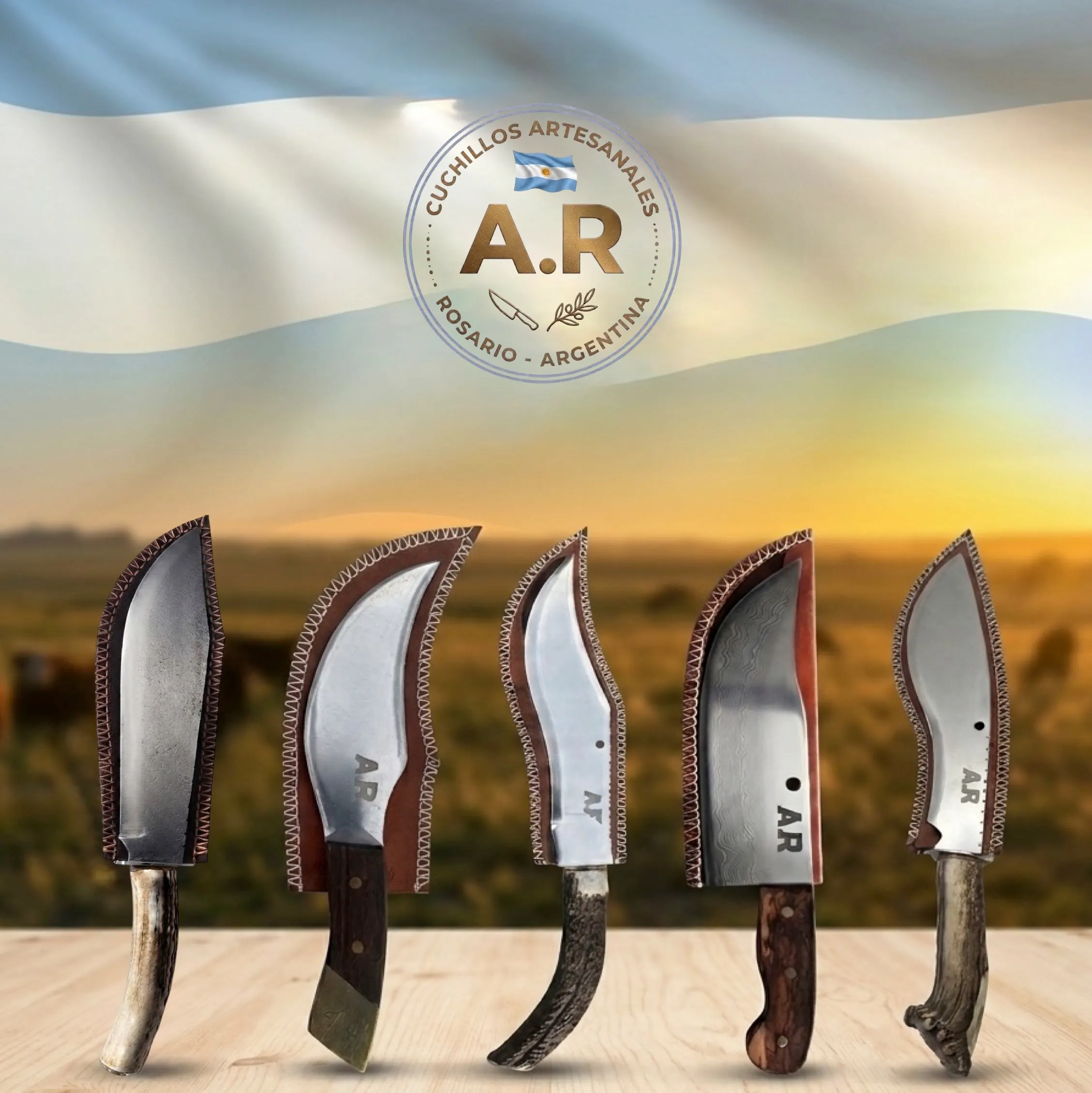 Cuchillos artesanales A.R.